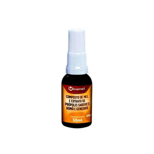 Propolis Minamel Roma E Gengibre 30Ml