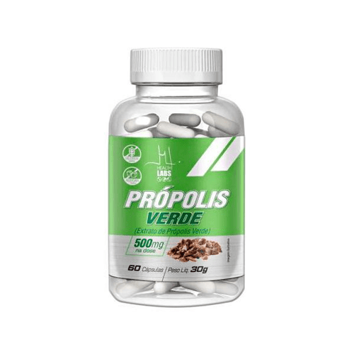 Própolis Verde Health Labs Com 60 Cápsulas