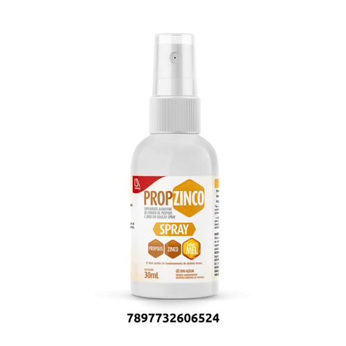 Imagem do produto Propzinco Própolis Sabor Mel Spray 30Ml