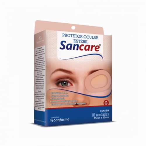 Prot Ocular Sancare G 10 Unid