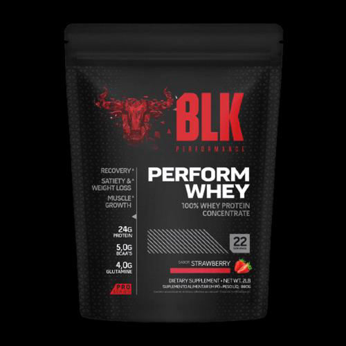 Proteina Perform Whey Morango 880G Blk Performance