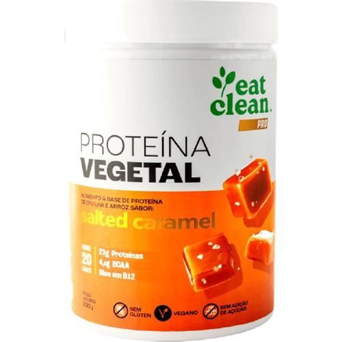 Proteina Vegetal Salted Caramel Eat Clean 600G