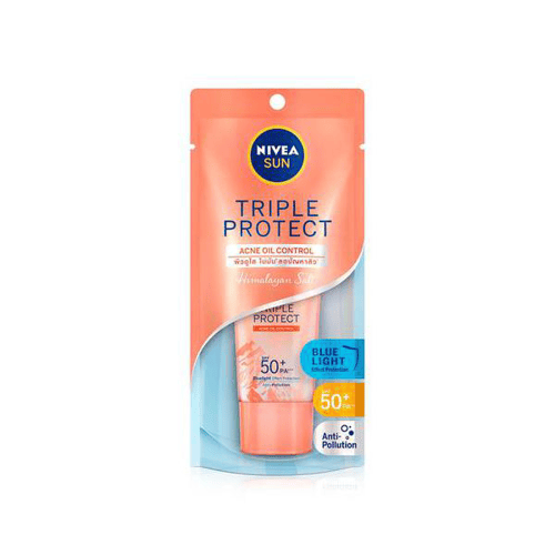 Protetor Facial Nivea Sun Triple Protect Antiacne Fps50 40Ml