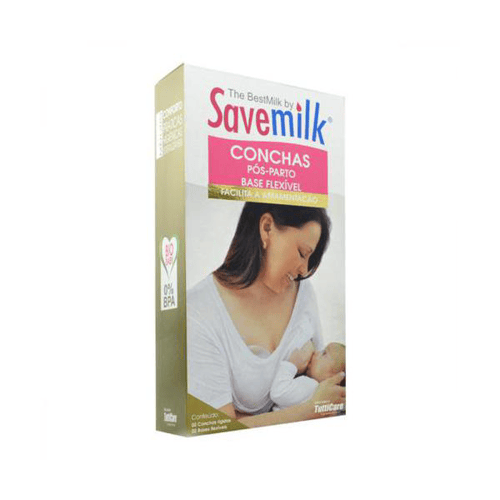 Imagem do produto Protetor - P Seios Savemilk Com 2 Conchas Flexível