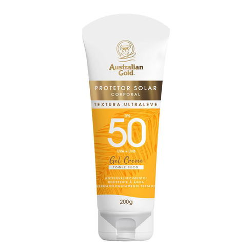 Imagem do produto Protetor Solar Corporal Australian Gold Gel Creme Fps50 200G