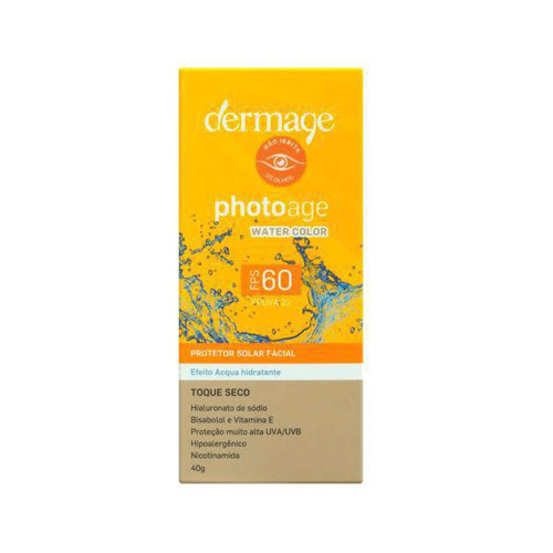 Protetor Solar Dermage Photoage Water Color Fps60 40G