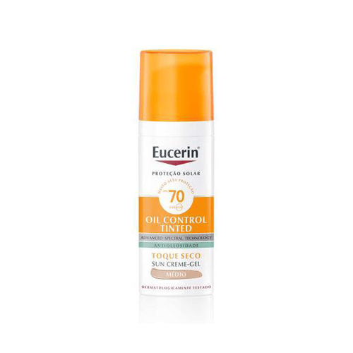 Protetor Solar Facial Eucerin Oil Control 70 FPS 50G