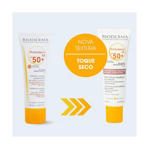 Imagem do produto Protetor Solar Facial Bioderma Photoderm M Cor De Base FPS 50+ 40Ml