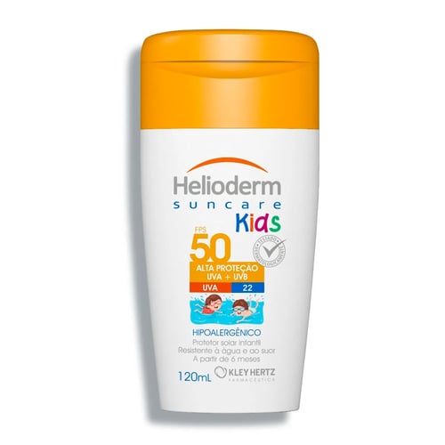 Imagem do produto Protetor Solar Corporal Helioderm Kids Fps50 120Ml