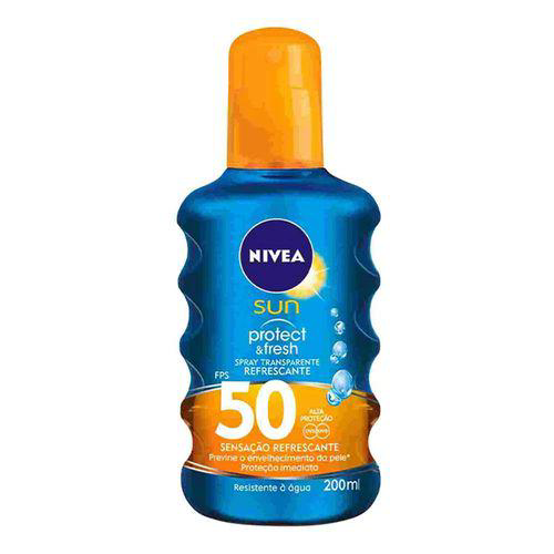 Imagem do produto Protetor - Solar Nivea Invisible Fps50 Spray Com 200 Ml