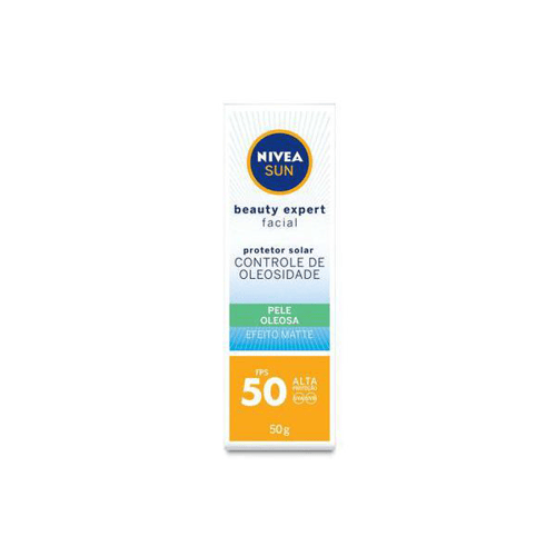 Imagem do produto Protetor Solar Nivea Sun Beauty Pele Oleosa Fps50 50G