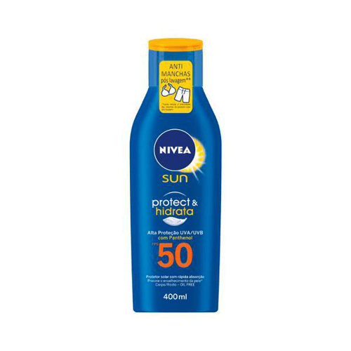 Imagem do produto Protetor Solar Nivea Sun Fps 50 Com Ação Hidratante 400Ml