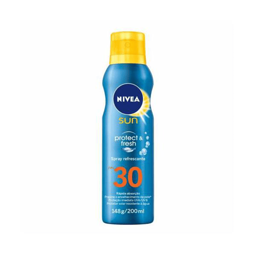 Protetor Solar Spray Nivea Sun Protect E Toque Seco Fps30 200Ml