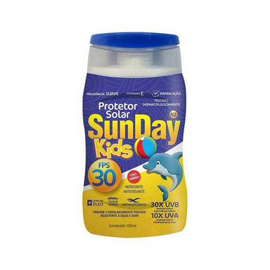 Imagem do produto Protetor Solar Sunday Kids Fps 30 120Ml