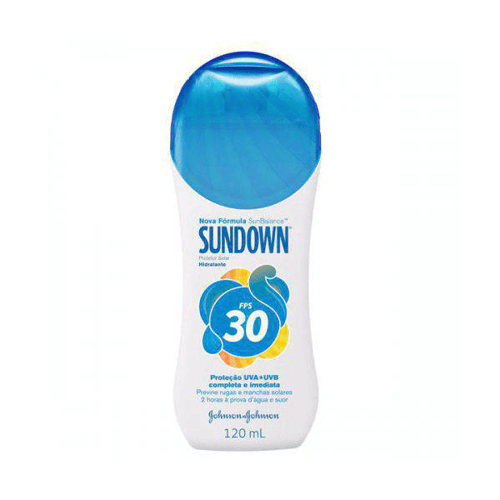 Protetor Solar Sundown Fps30 120Ml Grátis Pós Sol 130G