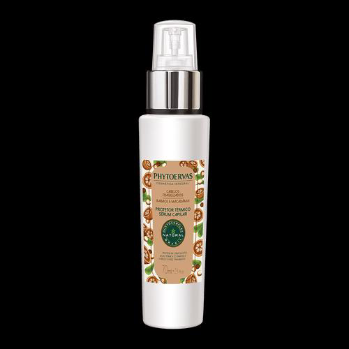 Protetor Térmico Sérum Capilar Cabelos Fragilizados Babaçu E Macadmia Phytoervas 70Ml