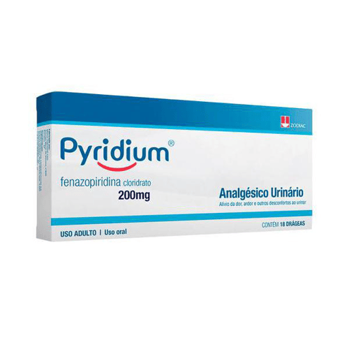 Pyridium - 200Mg 18 Comprimidos