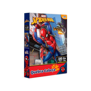 Imagem do produto Quebra Cabeça Marvel Homem Aranha Com 100 Peças