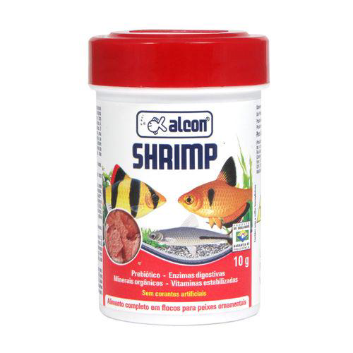 Imagem do produto Ração Alcon Shrimp Flocos 10G