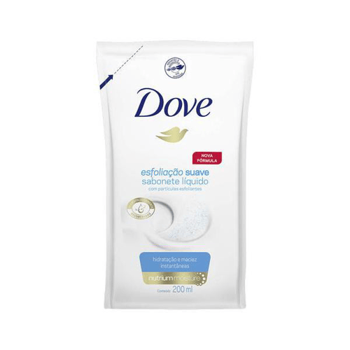 Imagem do produto Refil Sabonete Líquido Dove Esfoliação Suave 200Ml