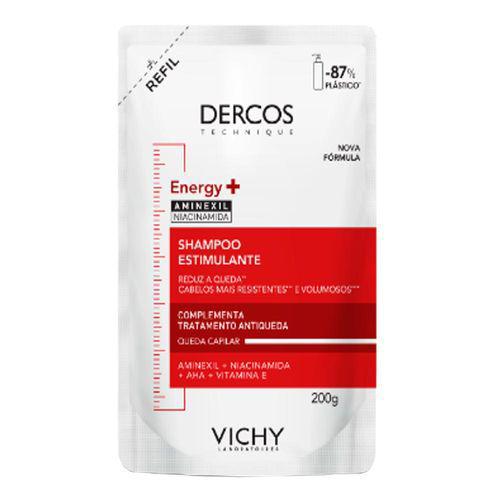 Imagem do produto Refil Shampoo Vichy Dercos Antiqueda Energy+ 200G