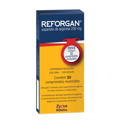 Reforgan 250Mg Com 30 Comprimidos