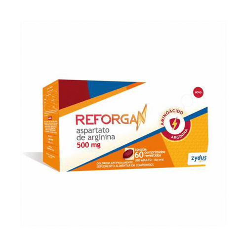 Reforgan 500Mg Com 60 Comprimidos Revestidos Zydus