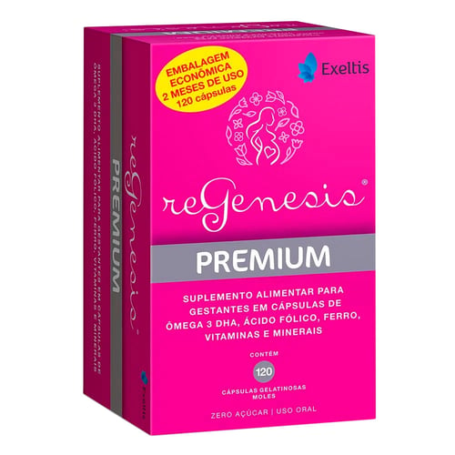 Regenesis Premium - Com 120 Cápsulas