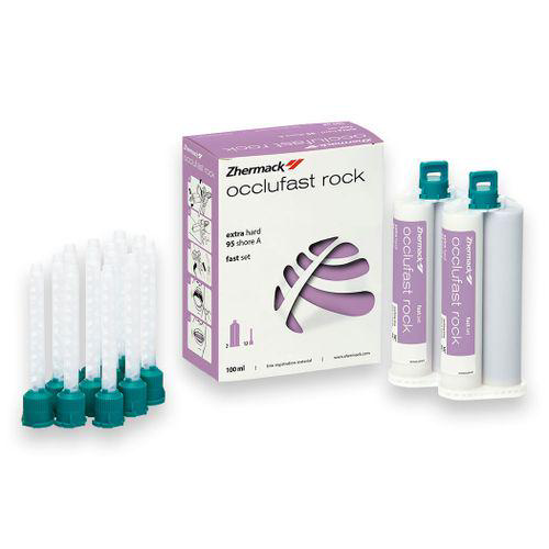 Registro Oclusal Occlufast Rock Com 2X50ml Zhermack