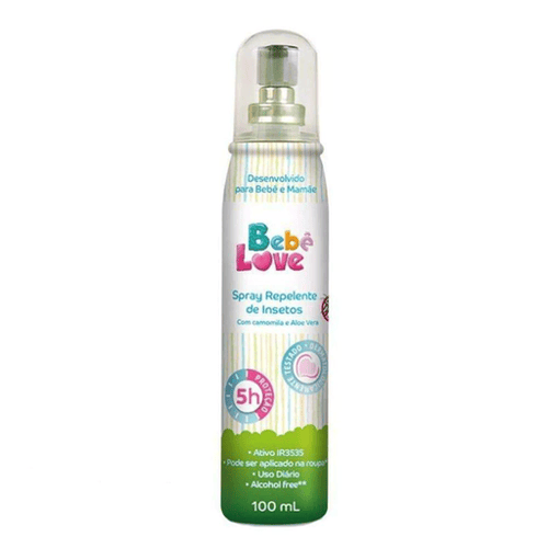 Repelente Infantil E Gestante Bebê Love Nutriex - Com IR3535 Spray 100Ml