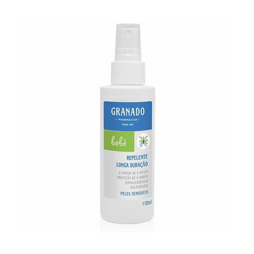 Repelente Infantil Granado Bebê Peles Sensíveis - Com Icaridina Spray 110Ml