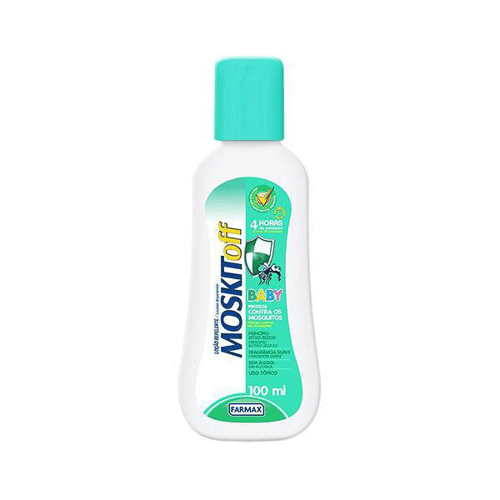 Repelente Moskitoff Baby Loção Com 100 Ml