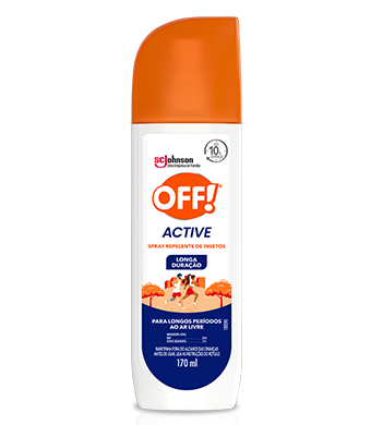 Repelente OFF! Active - Com DEET Spray 170Ml