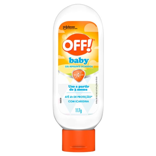 Repelente Infantil Off! Baby - Com Icaridina Em Gel 117G