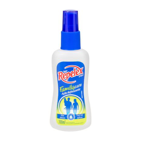 Repelente Super Repelex Family Care - Com DEET Spray 100Ml 