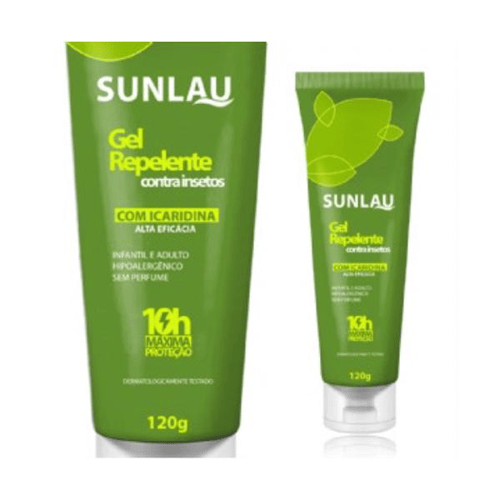 Imagem do produto Repelente Sunlau Gel Com Icaridina 120G