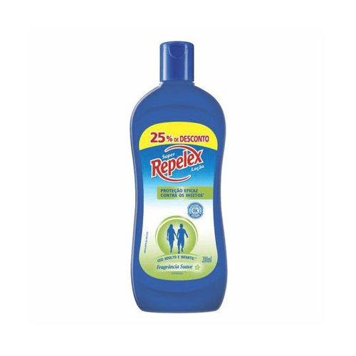 Imagem do produto Repelente Super Repelex  - Com DEET Loção 200Ml