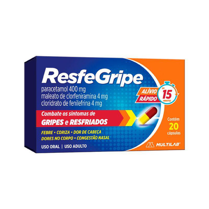 Resfegripe 400Mg 20''S