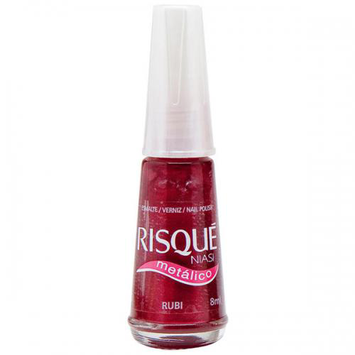 Imagem do produto Risque - Esmalte Metalico Rubi 8 Ml