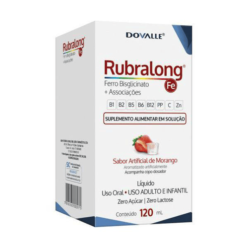 Rubralong Solução Oral, Frasco Com 120 Ml