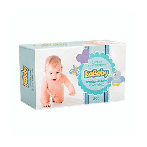 Imagem do produto Sabonete Infantil Hidratante Isababy Proteínas Do Leite 80G