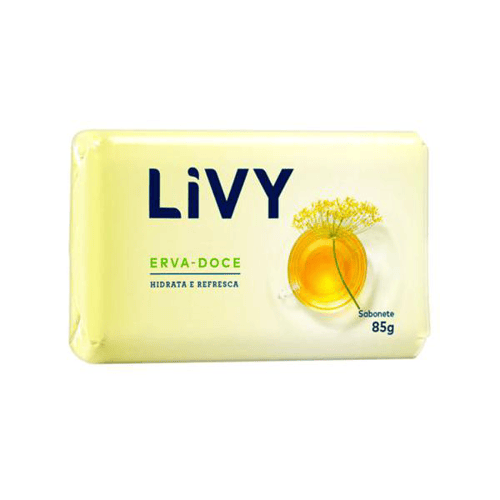 Imagem do produto Sabonete Em Barra Livy Erva Doce Com 85G