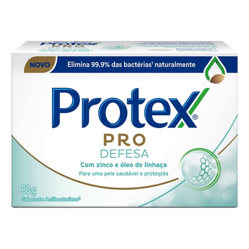 Sabonete Em Barra Protex Pro Defesa 80G