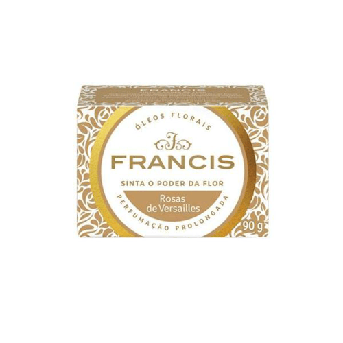 Sabonete Francis Classico Branco 90G 12Un Flora / Cosmetico