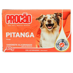 Sabonete Glicerinado Pitanga 80G Para Cães E Gatos Procão