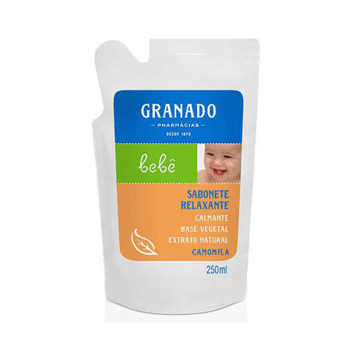 Sabonete Granado Bebe Refil Camomila 250Ml