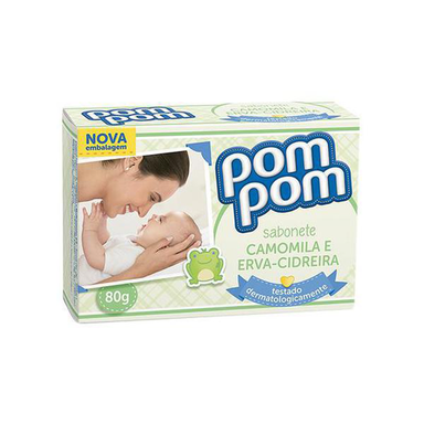 Imagem do produto Sabonete - Infantil Pom Pom Camomila E Erva Cidreira 90G