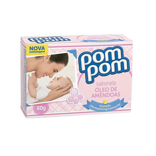 Imagem do produto Sabonete - Infantil Pom Pom Óleo De Amêndoas 90G