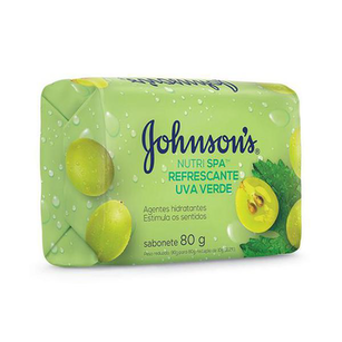 Sabonete Johnsons Refrescante Uva Verde 80G