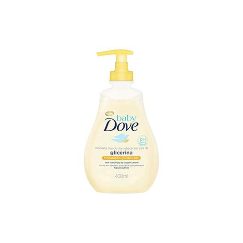 Sabonete Líquido Dove Baby Hidratação Glicerinada Refil 400Ml